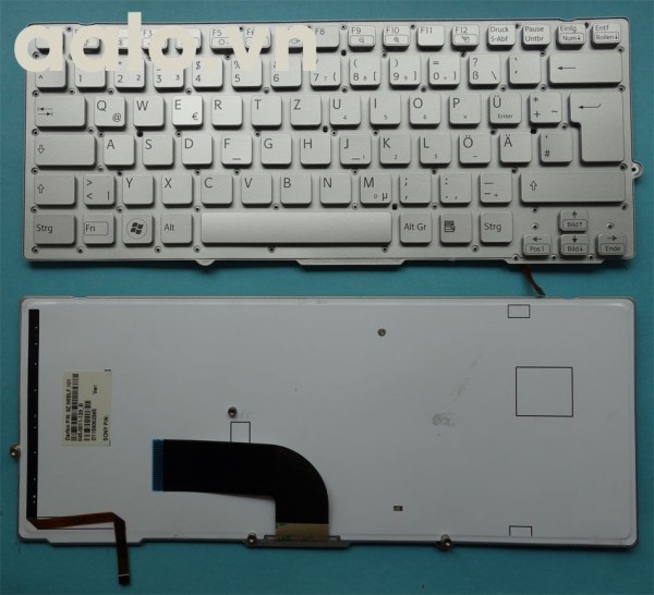 Bàn phím laptop Sony Tastatur SONY Vaio VPCSD VPC-SD VPC-SB26 VPC-SB2L1E/W LED Backlit Keyboard- keyboard Sony
