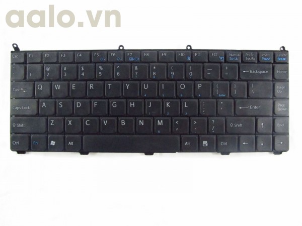 Bàn phím laptop Sony  Vaio VGN-FE550G Black US - keyboard Sony
