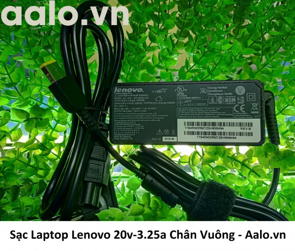 Sạc Laptop Lenovo 20v-3.25a Chân Vuông