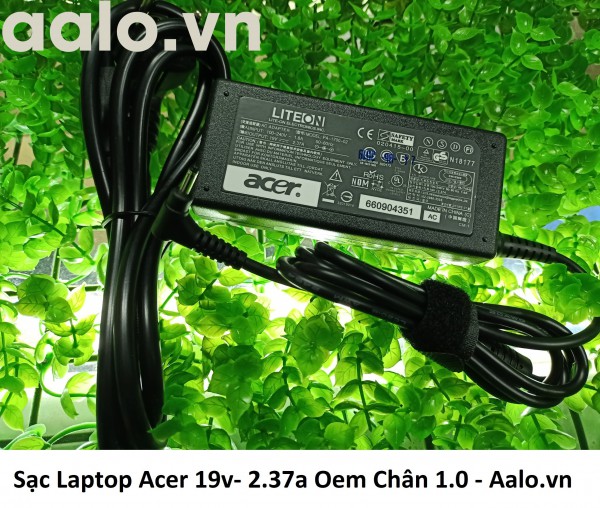 Sạc Laptop Acer 19v- 2.37a Oem Chân 1.0