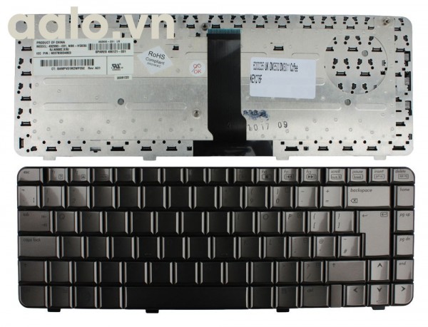 Bàn phím laptop HPPavilion DV3000 CTO Coffee UK Layout Replacement Laptop Keyboard - keyboard HP