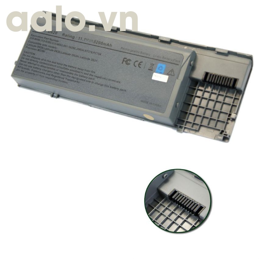 Pin Laptop Dell Latitude D620 D630 D630N D640 - Battery Dell