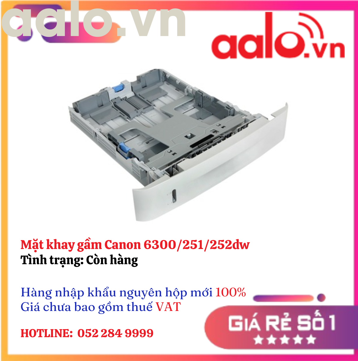 Mặt khay gầm Canon 6300/251/252dw