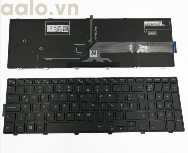 Bàn phím Laptop Dell 3541/3542/ 5547 ( có đèn)