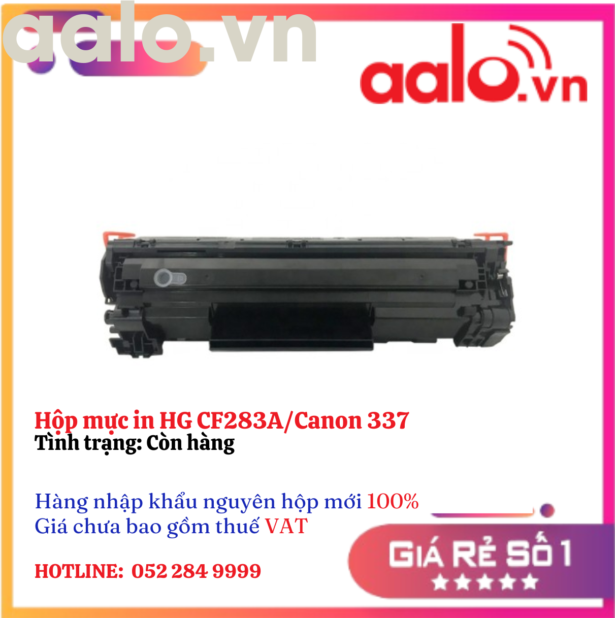 Hộp mực in HG  CF283A/Canon 337