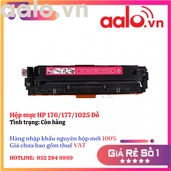 Hộp mực HP 176/177/1025 Đỏ