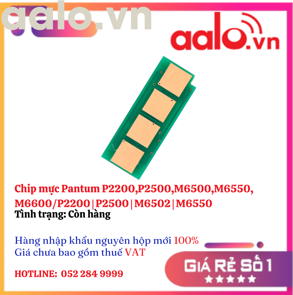 Chip mực  Pantum  P2200,P2500,M6500,M6550,M6600/P2200 | P2500 | M6502 | M6550