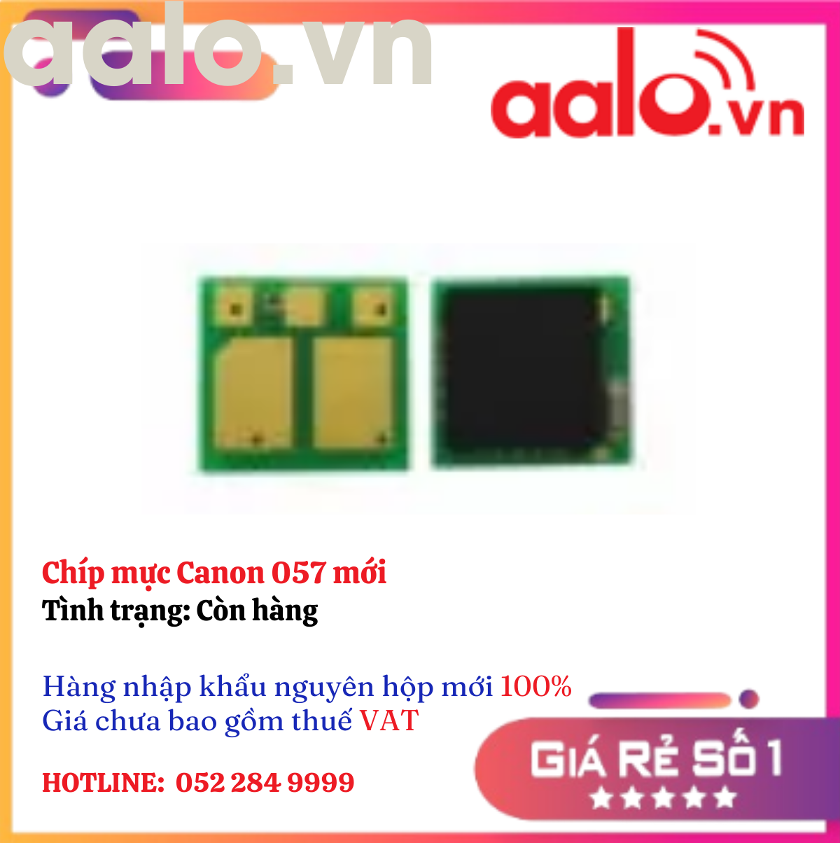 Chíp mực Canon 057 - HÀNG MỚI