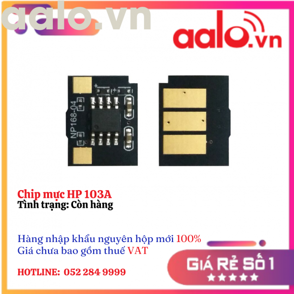 Chip mực HP 103A