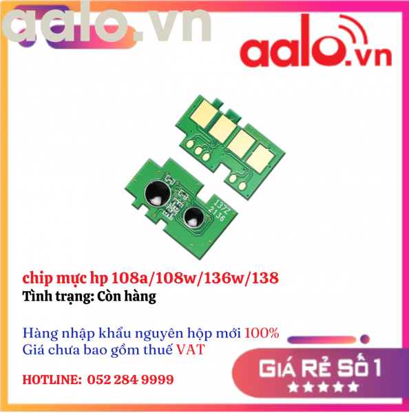 chip mực hp 108a/108w/136w/138