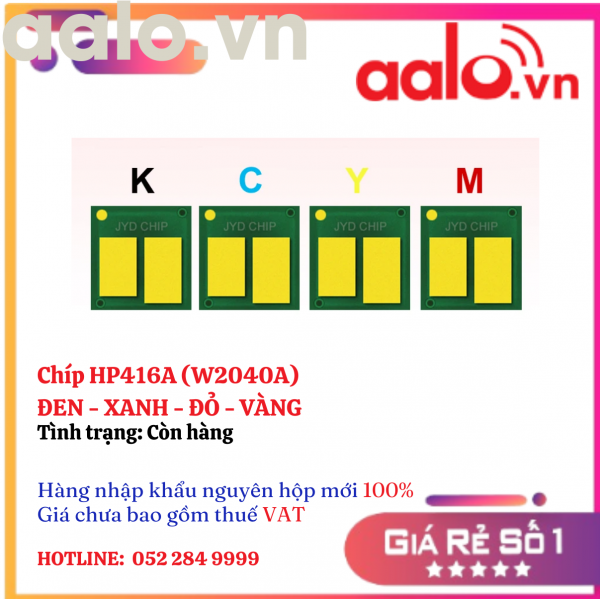 Chíp HP416A (W2040A) ĐEN - XANH - ĐỎ - VÀNG