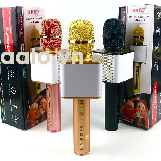  Micro Karaoke Kiêm Loa Bluetooth SD17 Hàng Chuẩn Chính Hãng-aalo.vn
