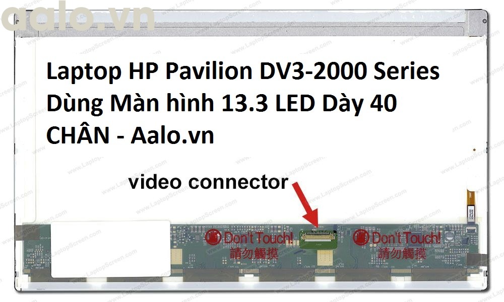 Màn hình Laptop HP Pavilion DV3-2000 Series