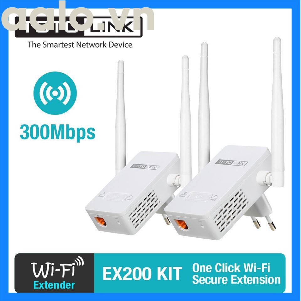 Thiết bị Kích sóng WiFi Repeater TOTOLINK EX200 ( tặng 1 đèn led usb xinh xắn) - aalo.vn