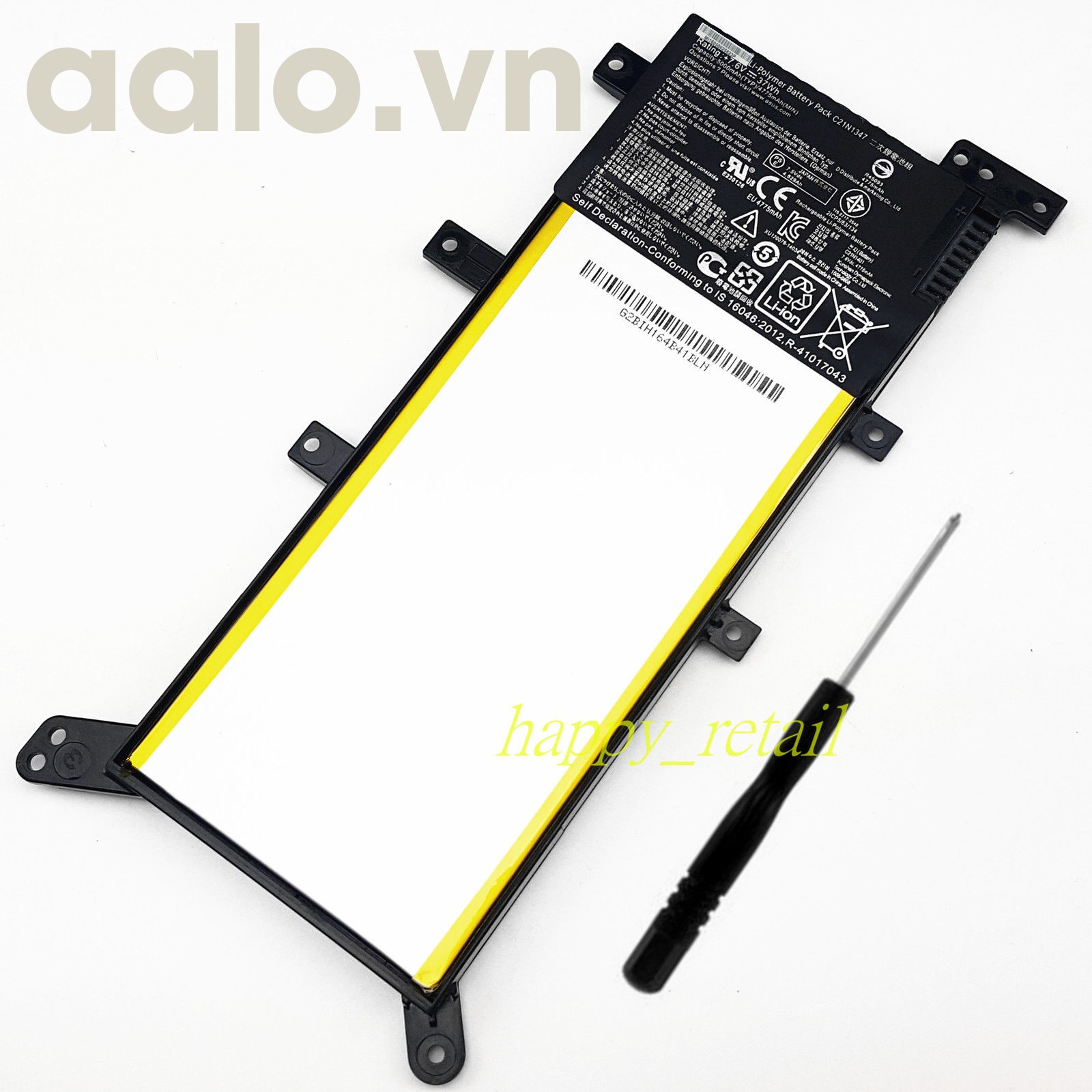 Pin Laptop Asus X554 X555 - Battery Asus