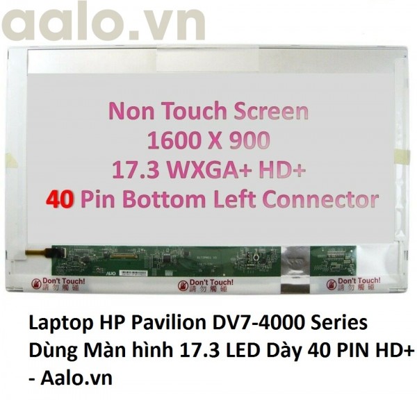 Màn hình Laptop HP Pavilion DV7-4000 Series