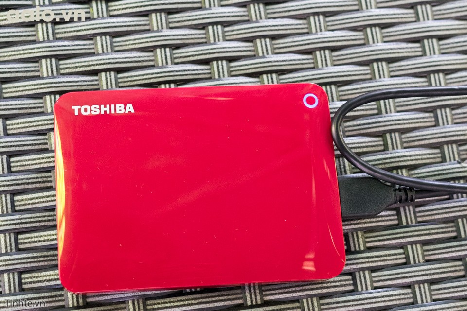 Ổ cứng di động Toshiba Canvio Connect II 3.0 Portable 2TB Đỏ