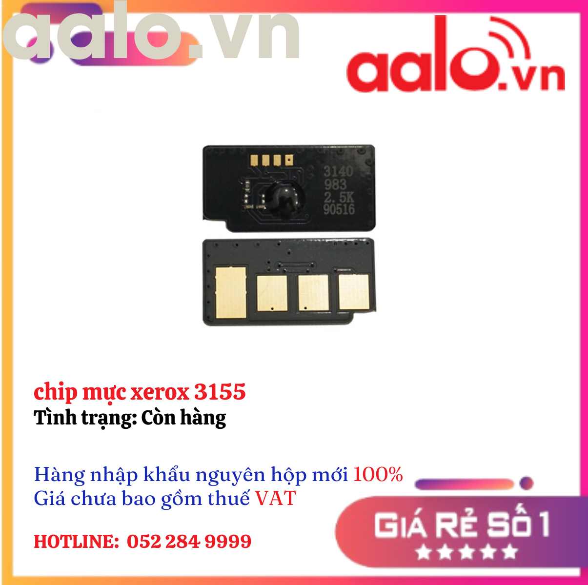 chip mực xerox 3155