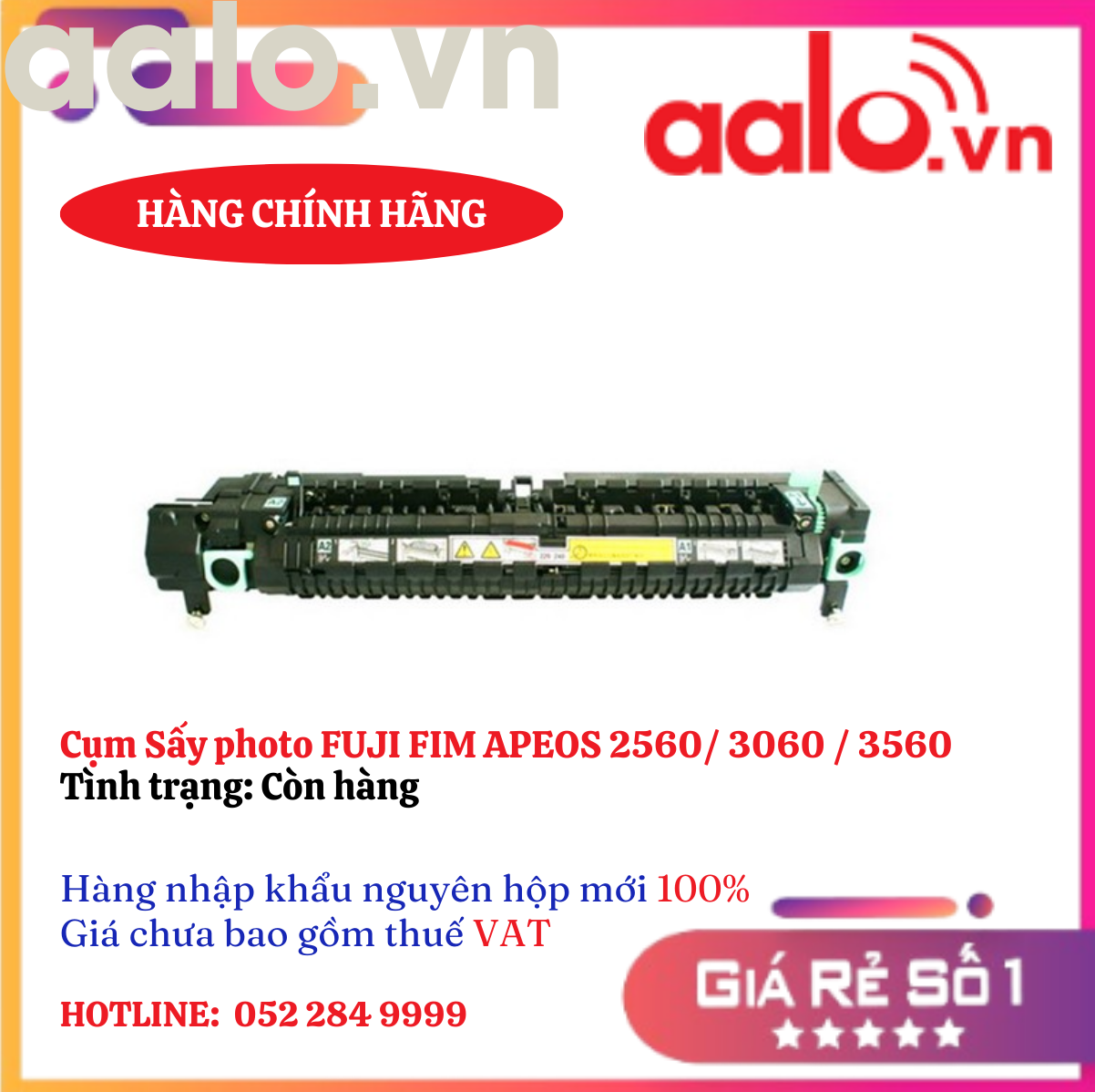 Cụm Sấy photo FUJI FIM APEOS 2560/ 3060 / 3560 (Chính Hãng mới - Không VAT )