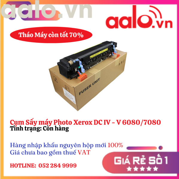 Cụm Sấy máy Photo Xerox DC IV - V 6080/7080_ Tháo Máy còn tốt 70%