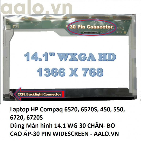 Màn hình laptop HP Compaq 6520, 6520S, 450, 550, 6720, 6720S