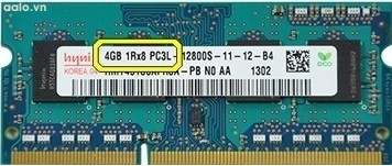  Ram laptop DDR3 4G Bus 1600 PC3L  