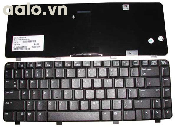 Bàn Phím Laptop HP 500,  520 lay 6520 bẻ ốc