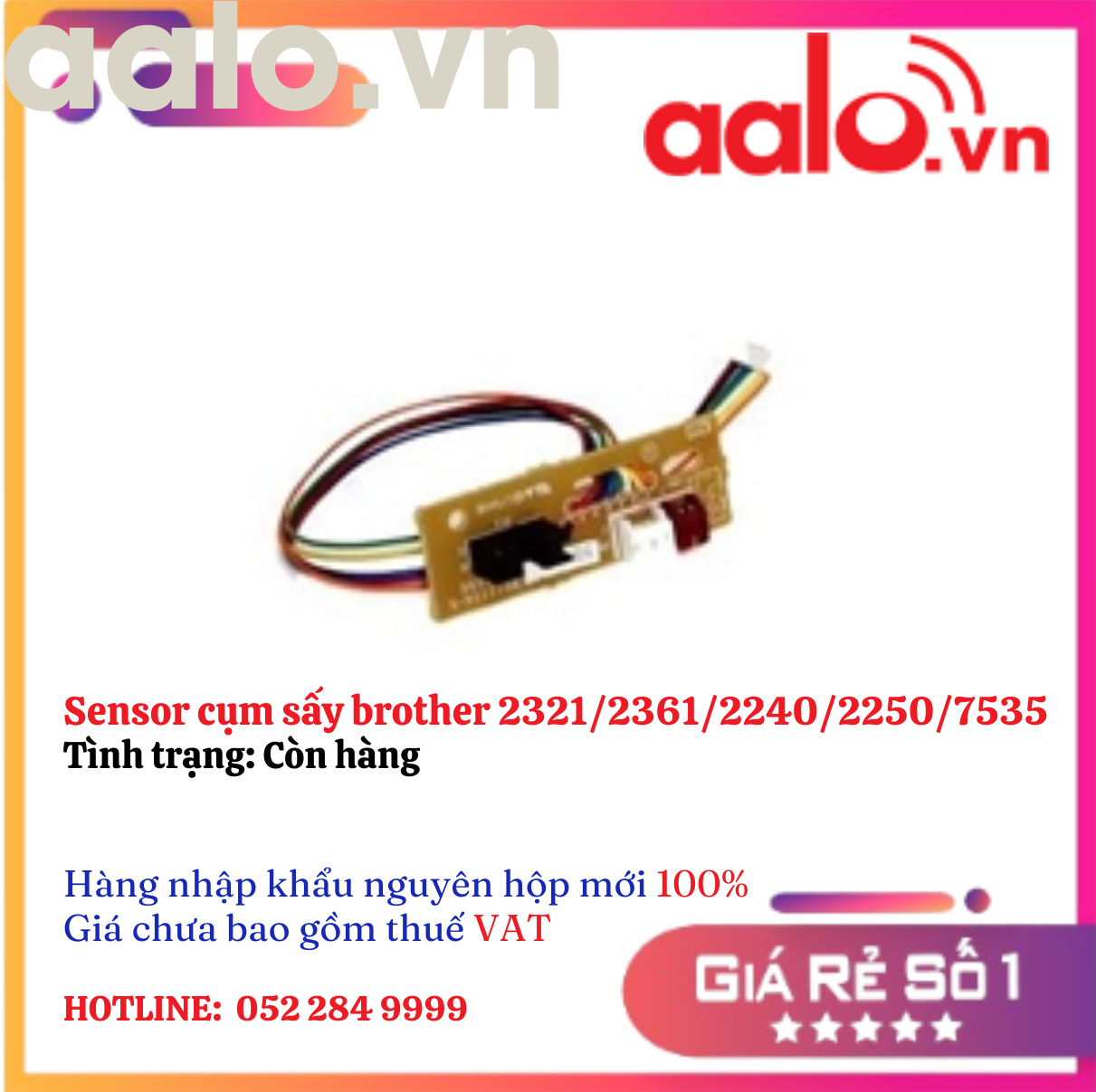 Sensor cụm sấy brother 2321/2361/2240/2250/7535