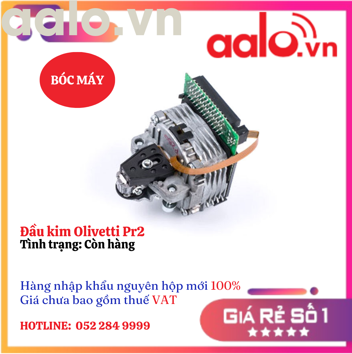 Đầu kim Olivetti Pr2 bóc máy