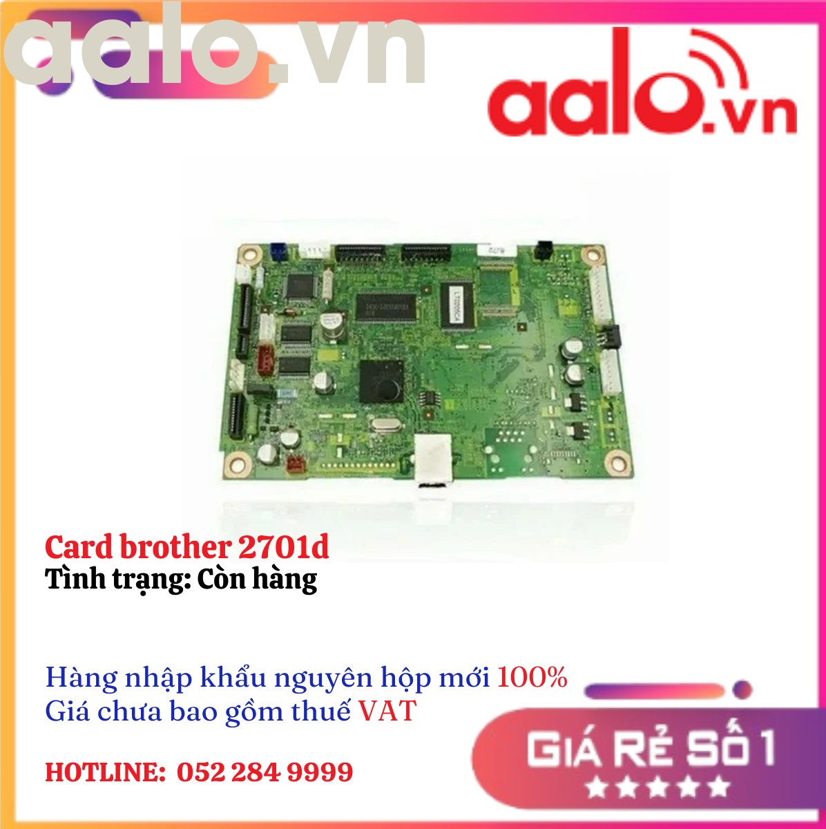 Card brother 2701d