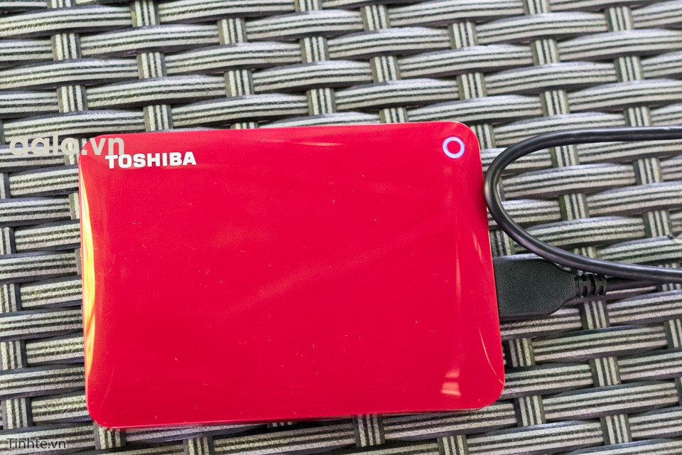 Ổ cứng di động Toshiba Canvio Connect II 3.0 Portable 2TB Đỏ
