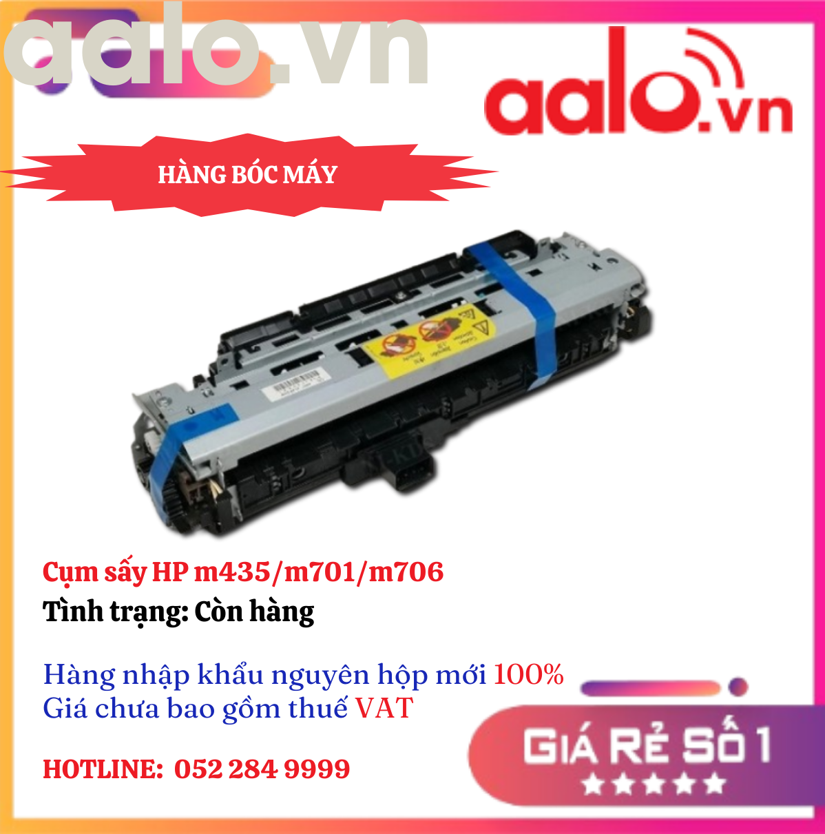 Cụm sấy HP m435/m701/m706 - HÀNG BÓC MÁY