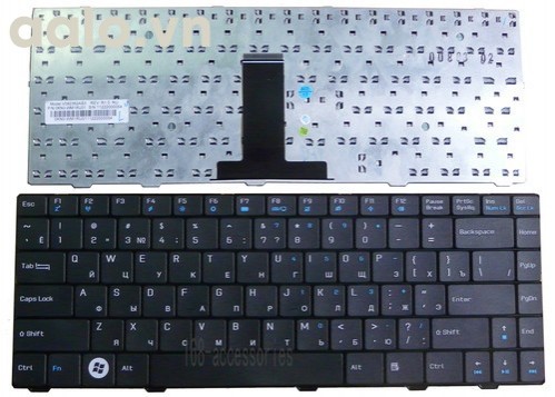 Bàn phím laptop Asus X44H, X44HY, X43, X43S, X43J, A83S - Keyboard Asus