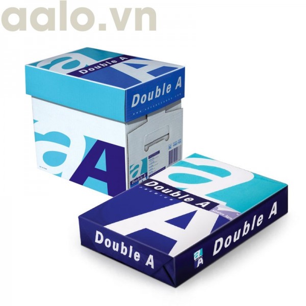 Giấy in văn phòng Double A khổ A4 80gsm - aalo.vn	
