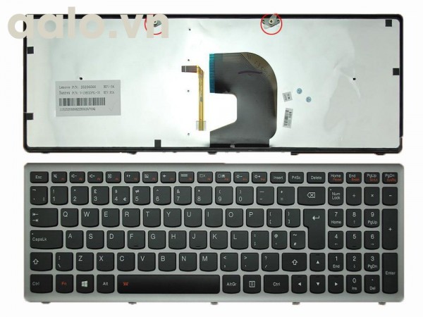 Bàn phím Lenovo Z500,Z500A,Z500G - Keyboard Lenovo