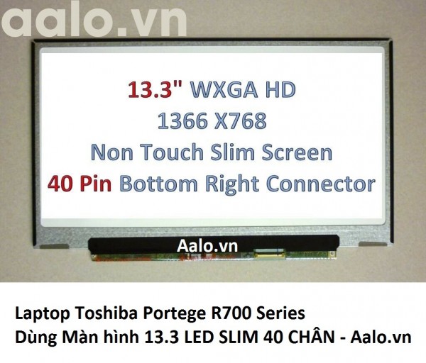 Màn hình Laptop Toshiba Portege R700 Series