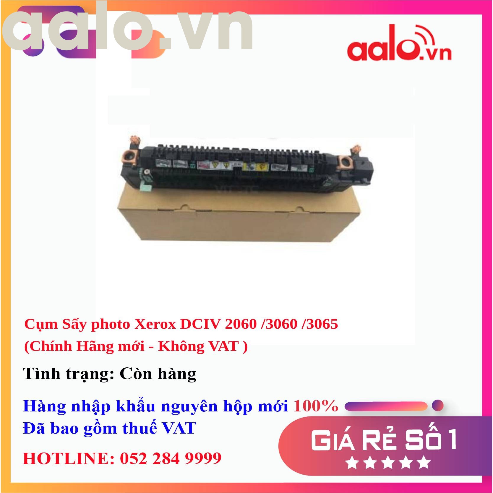   Cụm Sấy photo Xerox DCIV 2060 /3060 /3065 (Chính Hãng mới - Không VAT )