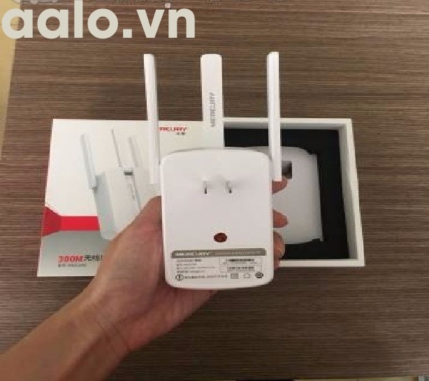 Bộ Kích Sóng Wifi Mercury Repeater MW310RE 3 Anten - Version 2018-aalo.vn