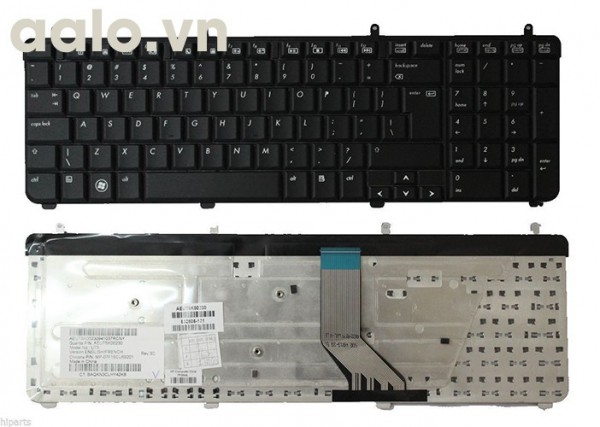 Bàn phím laptop HP DV7-2000 dv7-3000 - keyboard HP