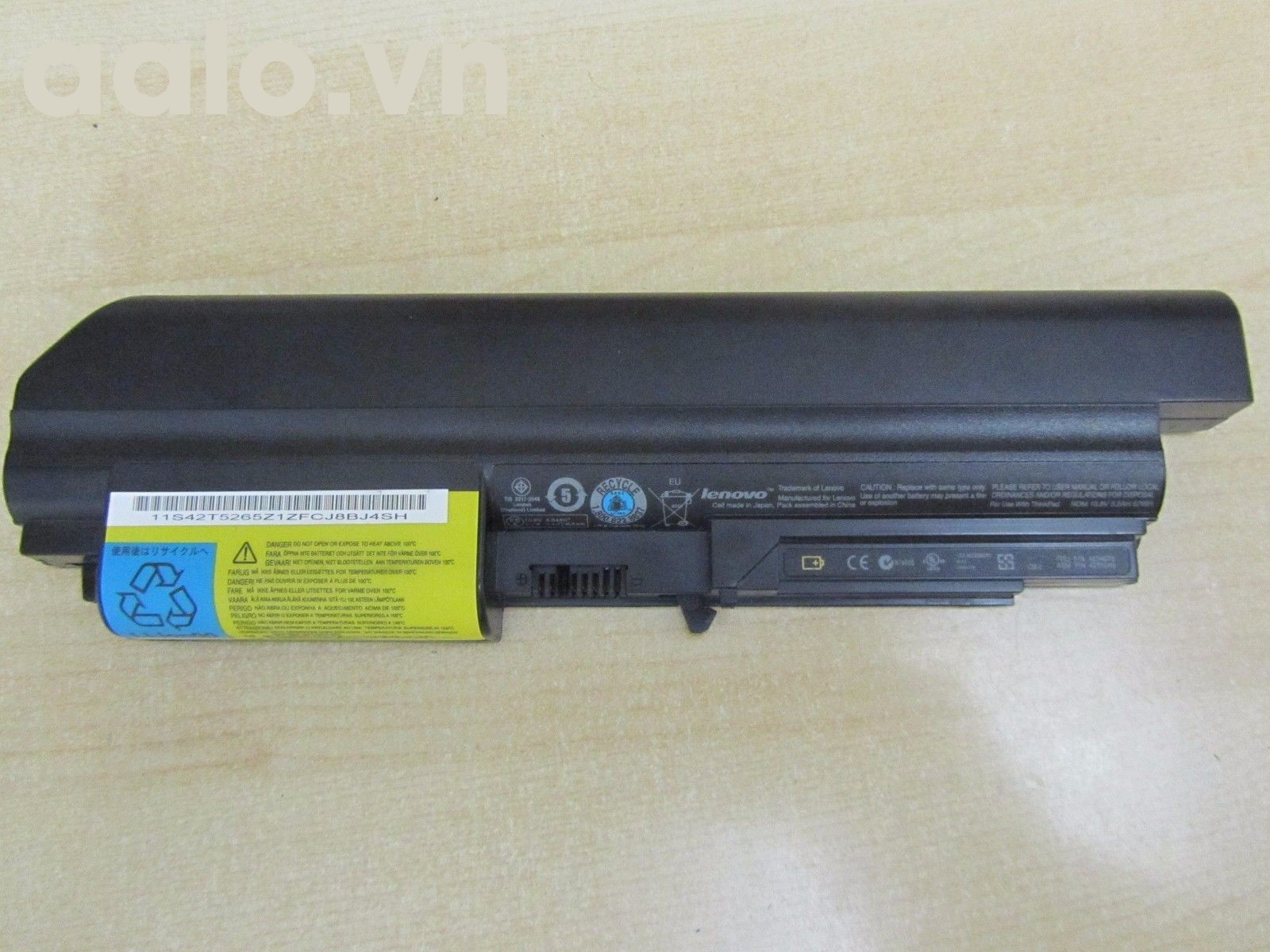 Pin Laptop LenovoT400 T61 R61 Z61 - 6-cell - 33+ 42T5262 52Wh Baterry lenovo