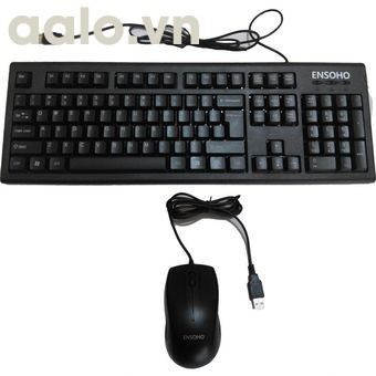Bộ bàn phím chuột có dây Ensoho E-103CB