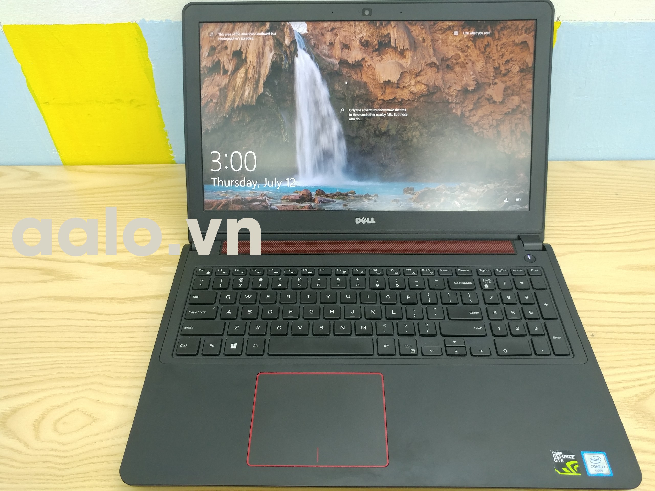 Laptop Dell Ispiron 7559 (Core I7 6700HQ, 8GB, SSD 120Gb, HDD 1Tb, GTX 960M 4Gb, 15.6 inch full HD)