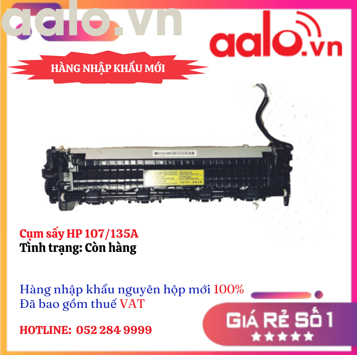 Cụm sấy HP 107/135A - HÀNG NHẬP KHẨU MỚI