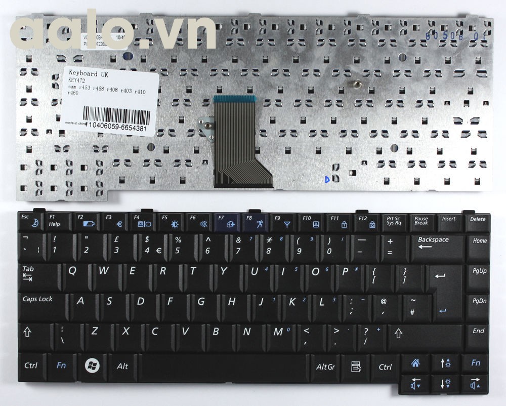 Bàn phím Laptop Samsung R410 - keyboard Samsung