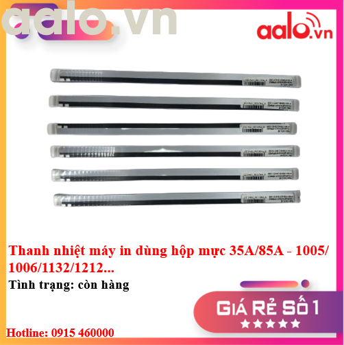 Thanh nhiệt máy in dùng hộp mực 35A/85A - 1005/1006/1132/1212 - aalo.vn