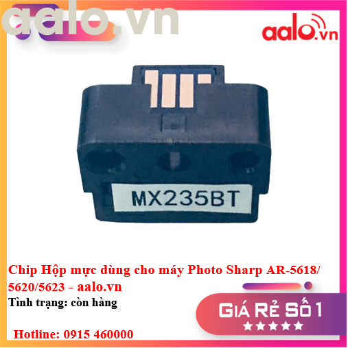 Chip Hộp mực dùng cho máy Photo Sharp AR-5618/5620/5623 - aalo.vn