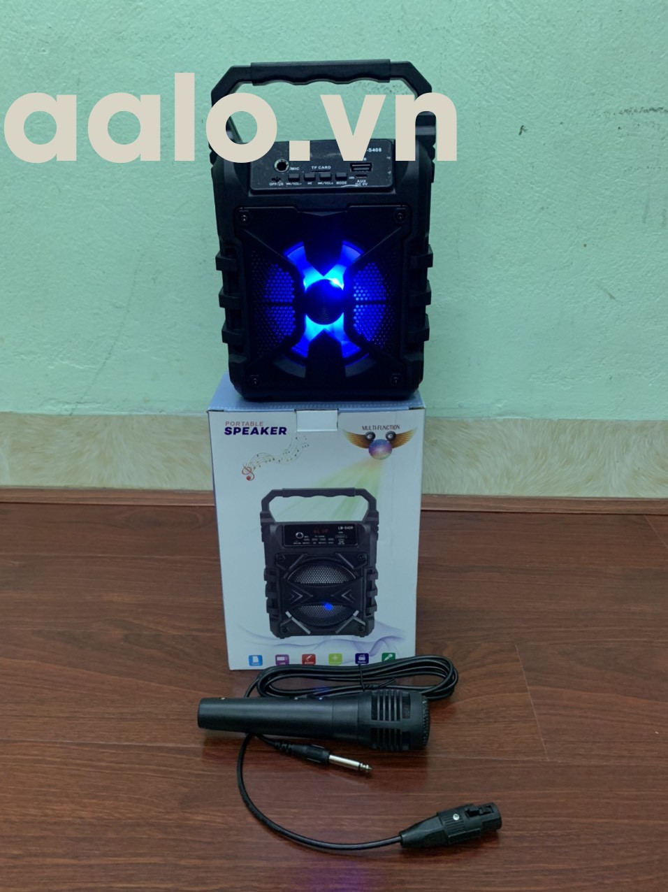 Loa Bluetooth Hát Karaoke LM - 408/409/410 Tặng Kèm Mic hát ( ảnh thật sản phẩm) - aalo.vn