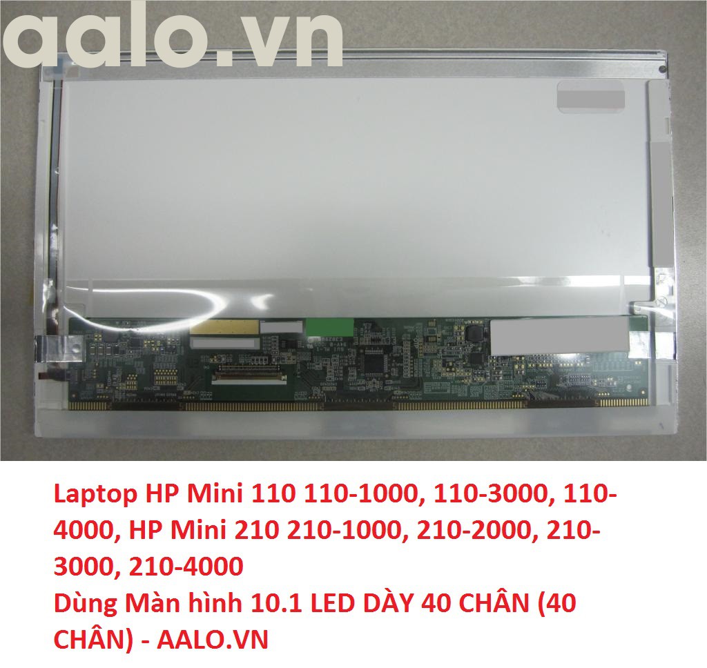 Màn hình laptop HP Mini 110 110-1000, 110-3000, 110-4000, HP Mini 210 210-1000, 210-2000, 210-3000, 210-4000