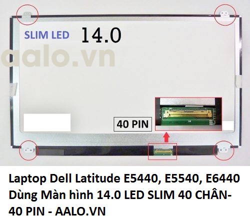 Màn hình laptop Dell Latitude E5440, E5540, E6440