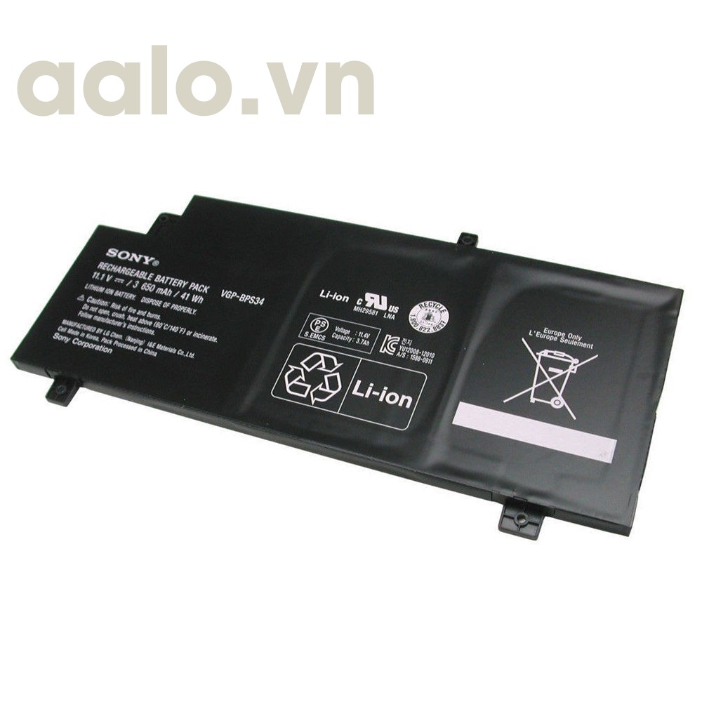 Pin Laptop Sony Vaio VGP-BPS40 - Battery Sony